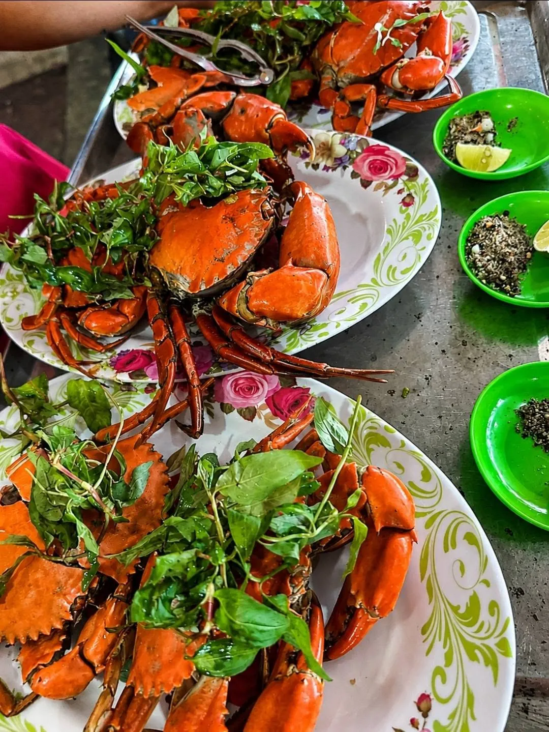 Các món cua tại Sao Băng