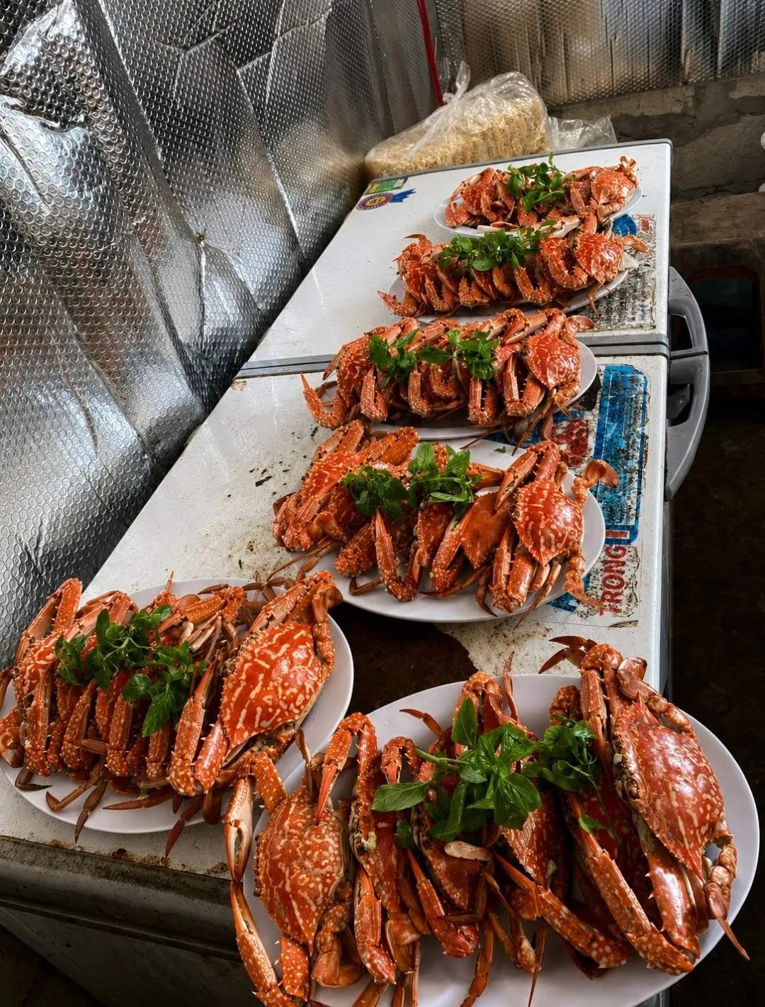 Ghẹ và cua lên món
